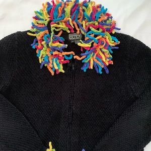 Berek cardigan sweater…front zipper….size Small.